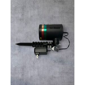 Star Shower Laser Light Projector Black Green Star Display Auto Dusk/Dawn